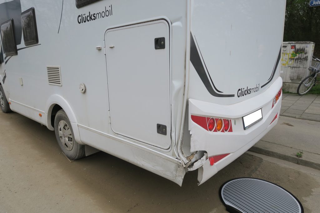 Heckschaden am Wohnmobil – Unfallgutachten in Taufkirchen bei München